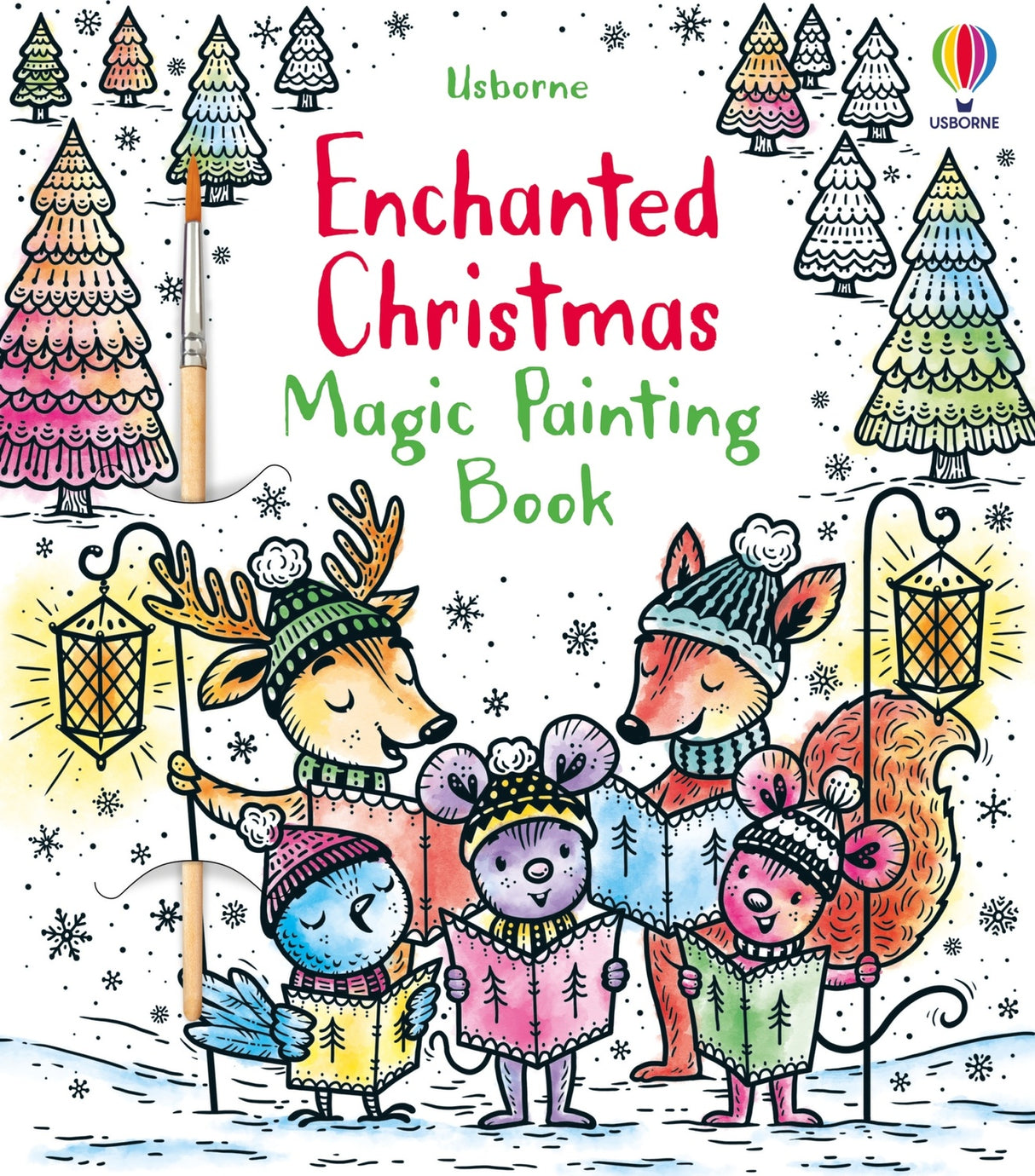 Enchanted Christmas Magic Painting Book