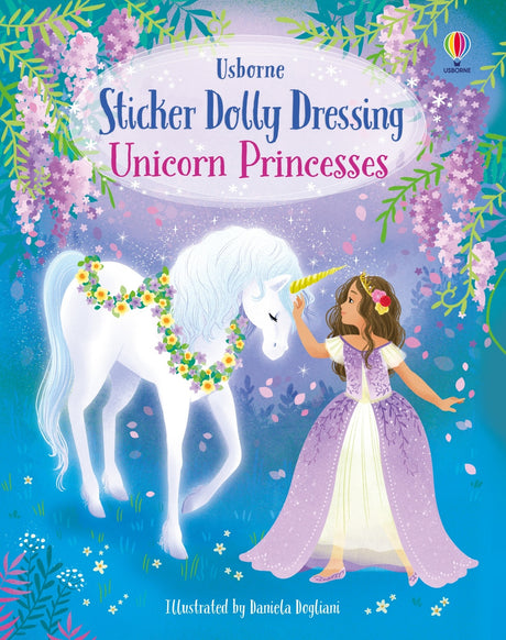 Sticker Dolly Dressing Unicorn Princesses EDC Publishing (Usborne / Kane Miller)