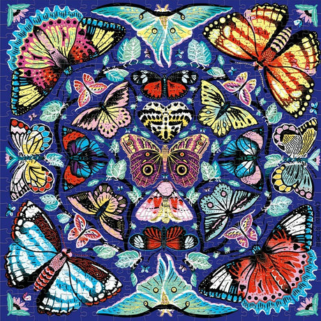 Kaleido-Butterflies 500 Piece Family Puzzle