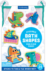 Rub-a-Dub Dinos Stickable Foam Bath Shapes