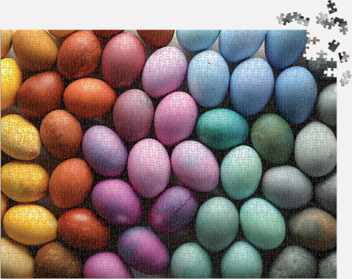 Prismatic Eggs 1000 Piece Puzzle