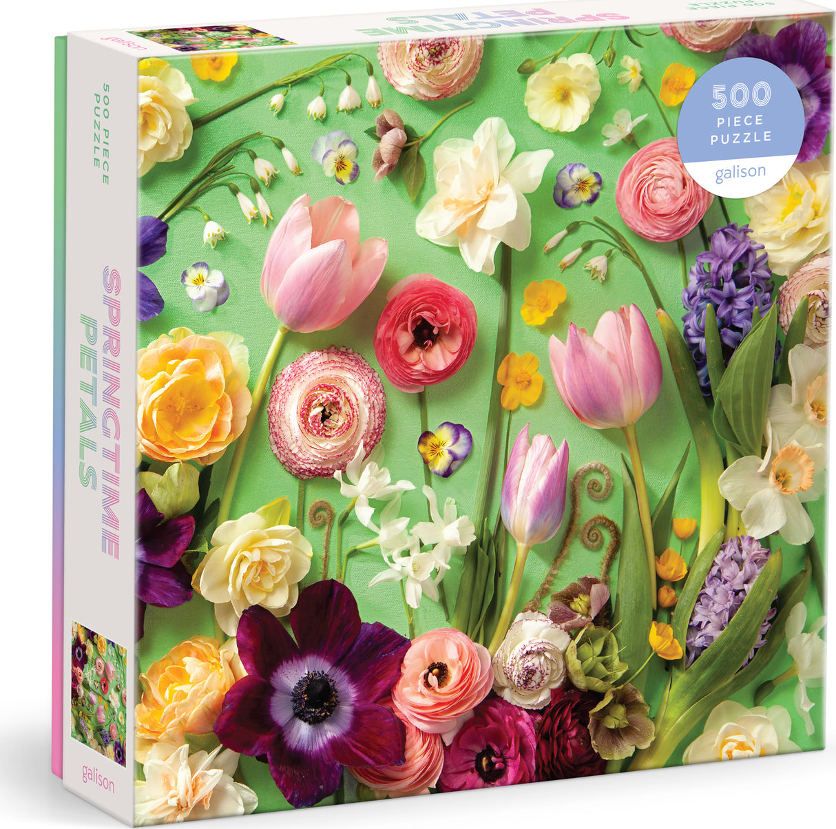 500 Piece Puzzle, Springtime Petals