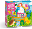 Bunny Basket 25 Piece Floor Puzzle with Shaped Pieces