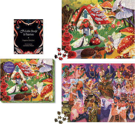 Fairies 2-in-1 Double-Sided 500-Piece Puzzle