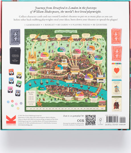 The Shakespeare Game: Make Your Fortune in Shakespeare's London: An Immersive Board Game