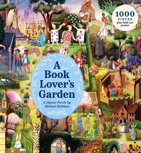 A Book Lover's Garden: A 1000 Piece Puzzle Laurence King Publishing