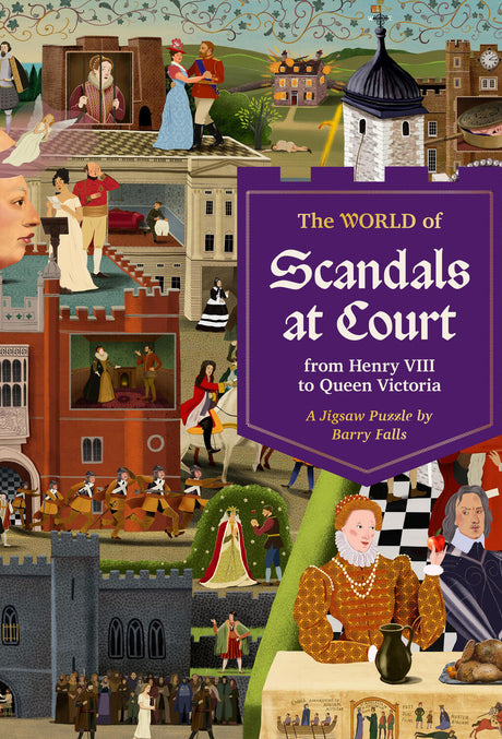 The World of Scandals at Court: A 1000-piece jigsaw puzzle