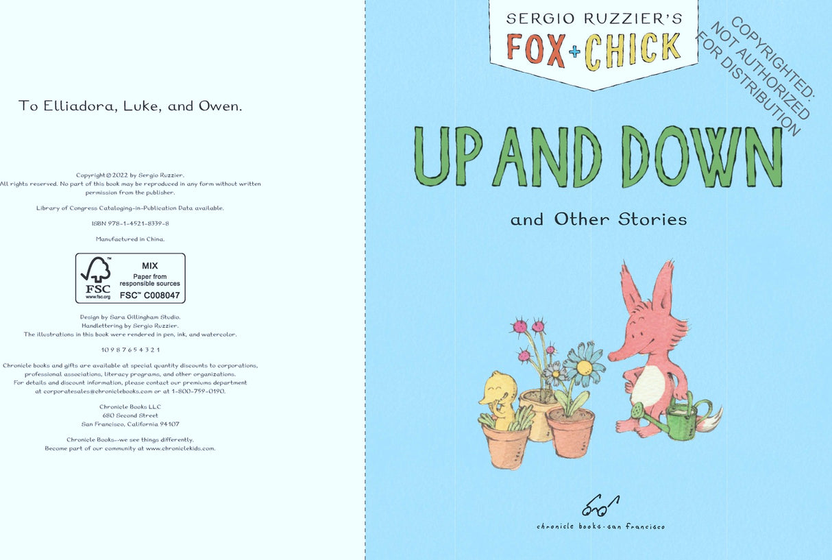 Fox & Chick: Up and Down: and Other Stories