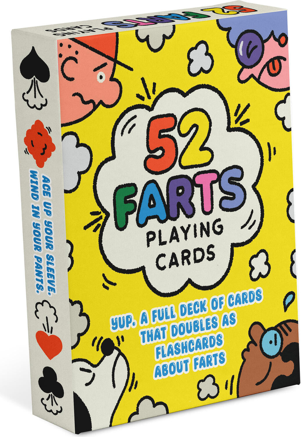 52 Farts Playing Cards: Yup, A Full Deck of Cards That Doubles As Flashcards About Farts