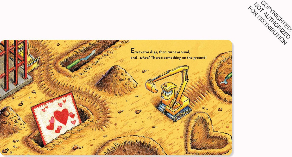 Construction Site You're Just Right: A Valentine Lift-the-Flap Book Chronicle Books