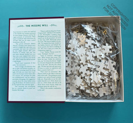 Murder Most Puzzling: The Missing Will 500-Piece Puzzle