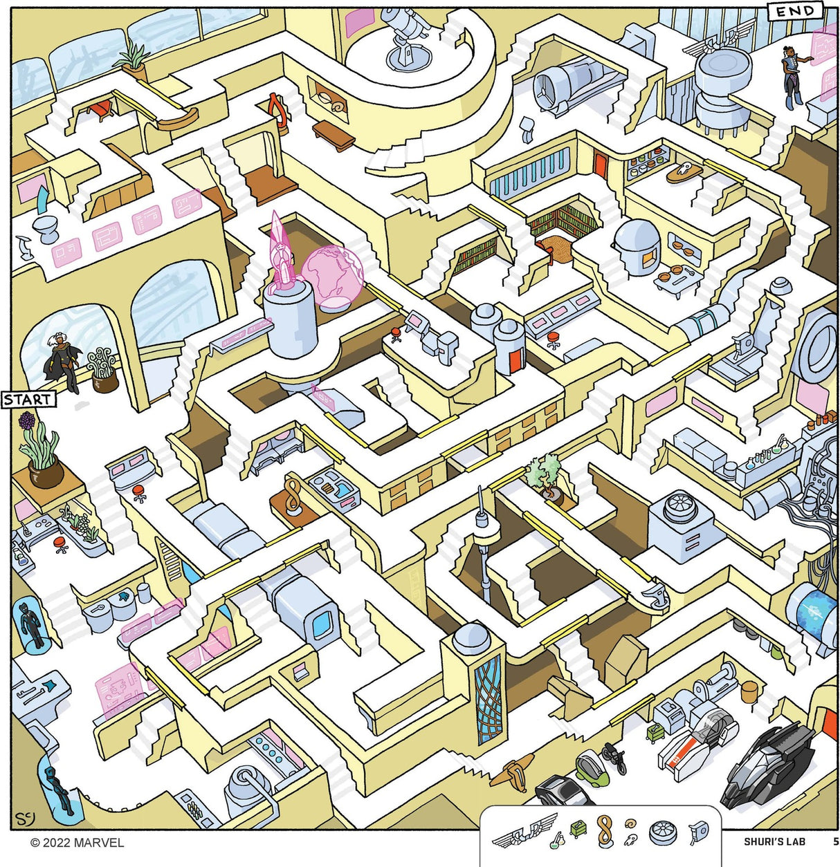 Marvel Mazes