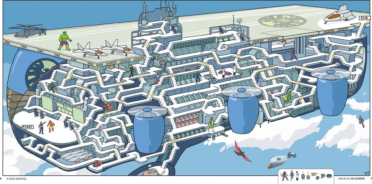 Marvel Mazes