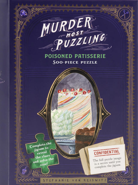 Murder Most Puzzling Poisoned Patisserie 500-Piece Puzzle