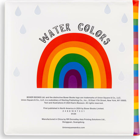 The Rainbow Snail and Friends: Magically Change Color in Water - A Waterproof Bath Book