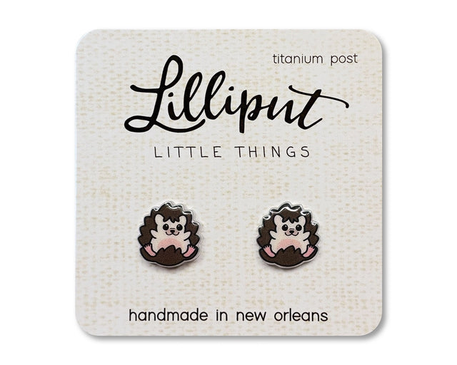Hedgehog Earrings Lilliput Little Things