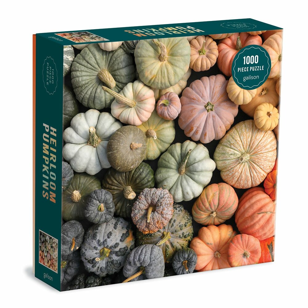 1000 Piece Puzzle, Heirloom Pumpkins