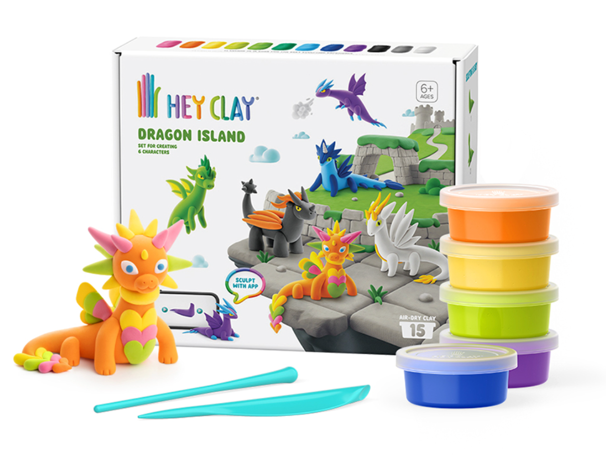 Hey Clay Dragon Island