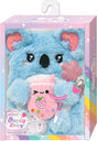 Fuzzy Diary With Lock & Keys, Koala