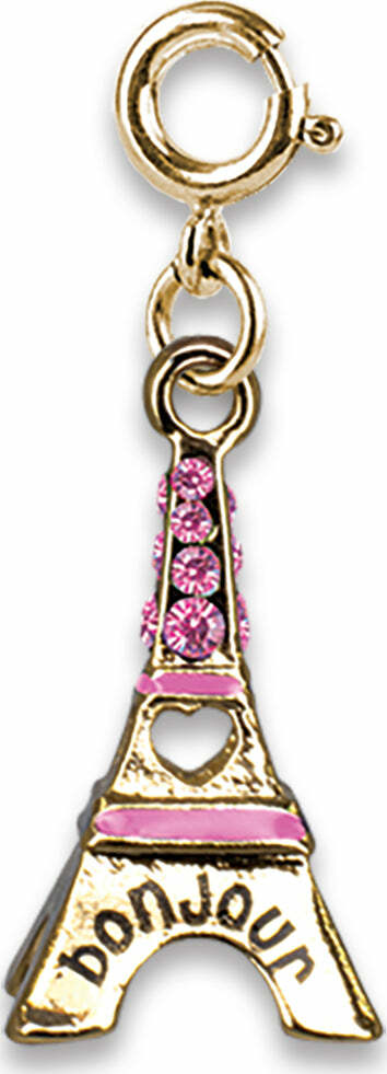Gold Eiffel Tower Charm