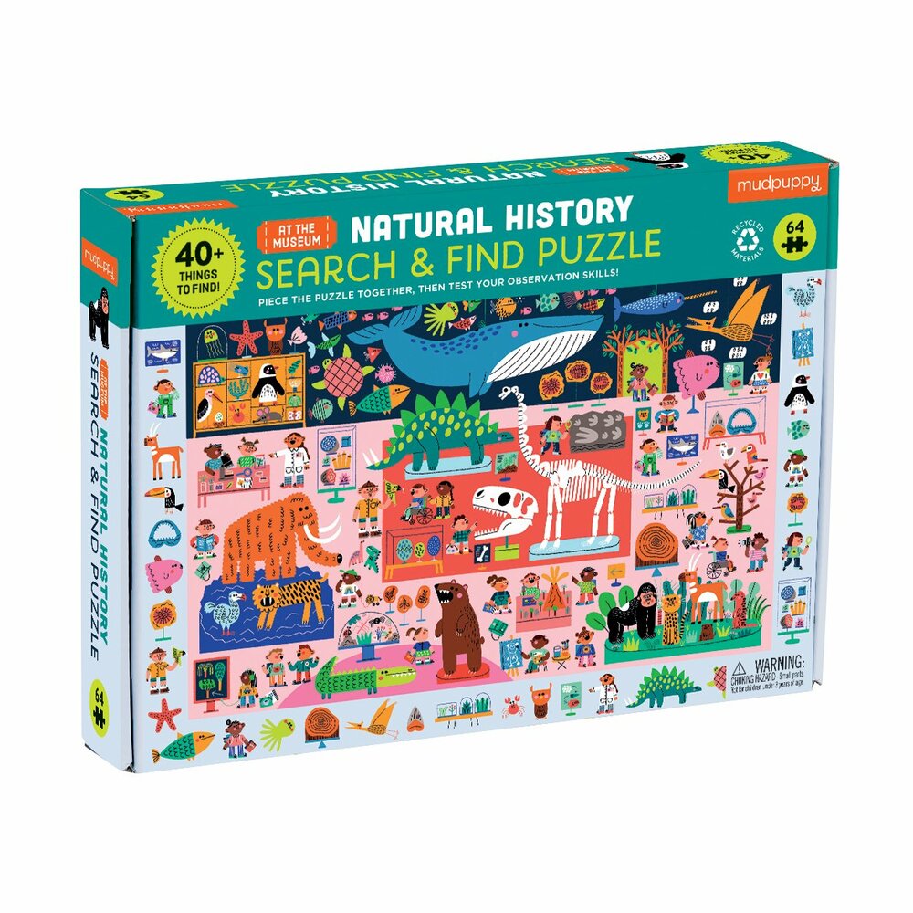 64 Piece Puzzle, Natural History Museum