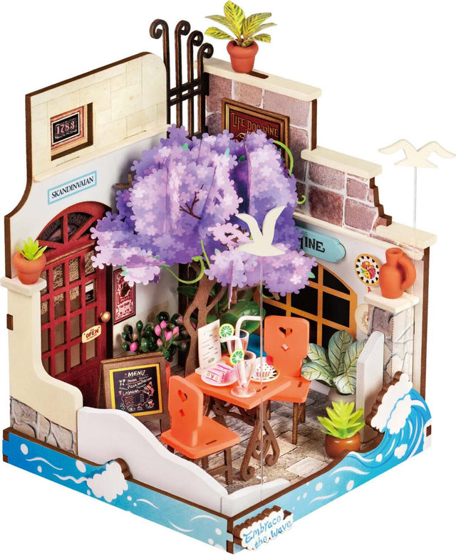 DIY Miniature House Kit: Sea Holiday Restaurant