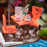 DIY Miniature House Kit: Sea Holiday Restaurant