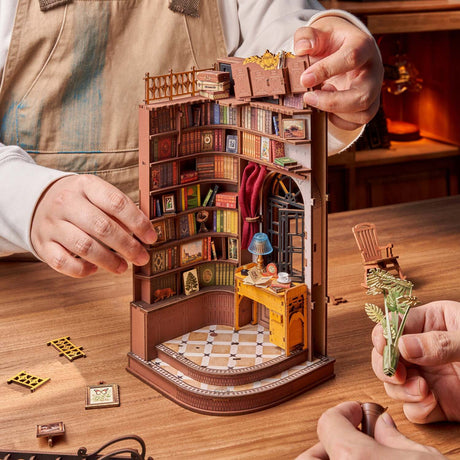 Silent Corner Study - DIY Miniature House Kit
