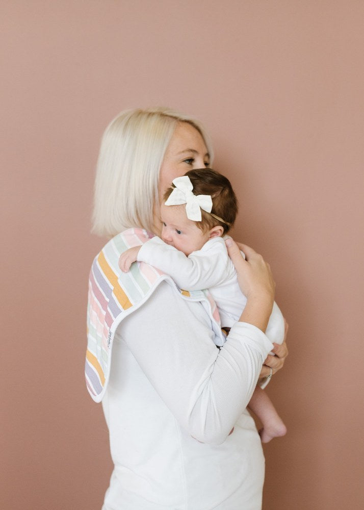 Copper Pearl Burp Cloth Set, Hope