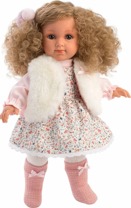 Llorens 13.8" Soft Body Fashion Doll Elena