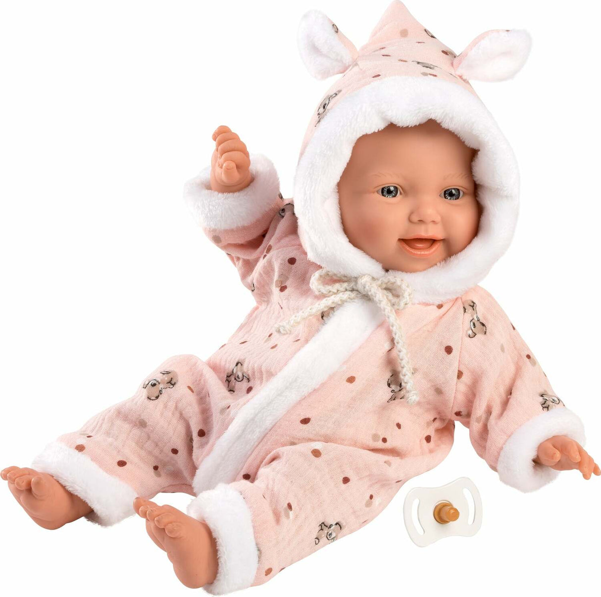 Llorens 12.6" Soft Body Articulated Little Baby Doll Penelope