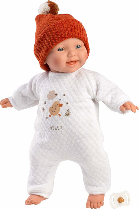 Llorens 12.6" Soft Body Articulated Little Baby Doll Nadia