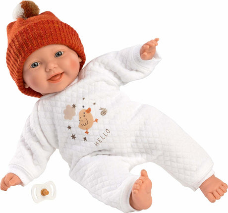 Llorens 12.6" Soft Body Articulated Little Baby Doll Nadia