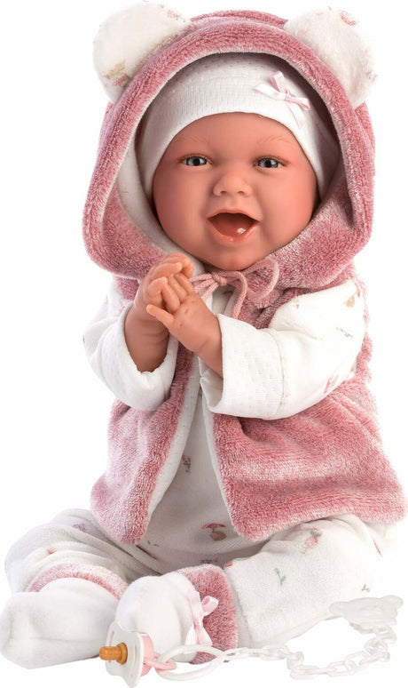 Llorens 16.5" Articulated Newborn Doll Hayley