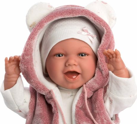 Llorens 16.5" Articulated Newborn Doll Hayley