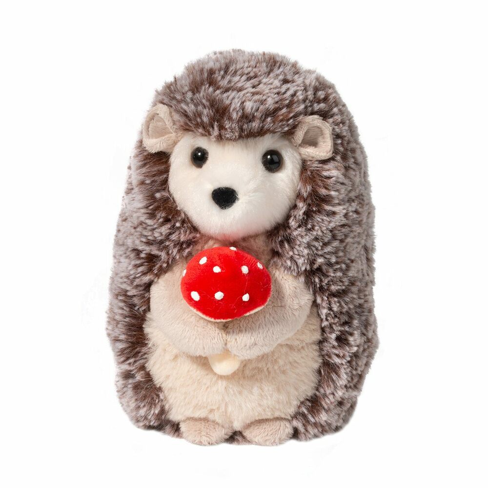 Stuey Hedgehog with Mushroom Stuffed Animal