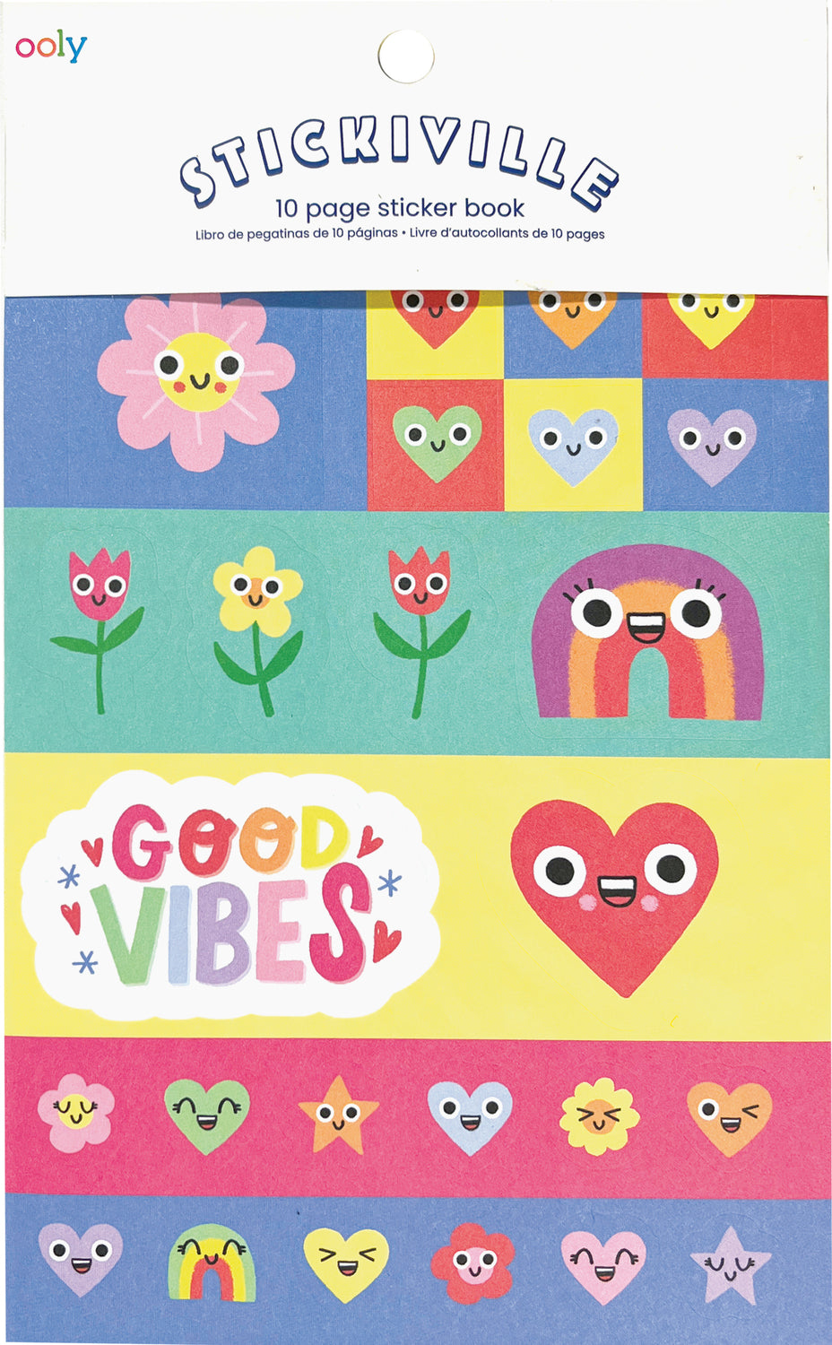 Stickiville Book - Happy Hearts (Matte Paper)