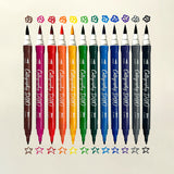 Calligraphy Duo Double-Ended Markers - Set of 12