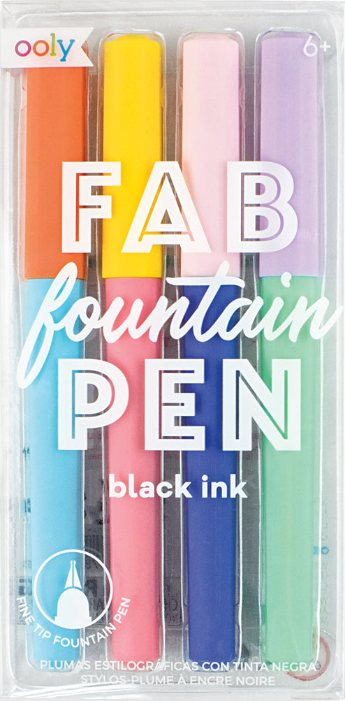 Fab Fountain Pen 4pk