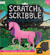 Magical Unicorns Scratch and Scribble