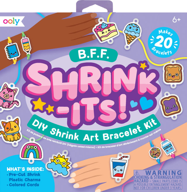 Shrink-its! DIY Shrink Art Bracelet Kit - BFF