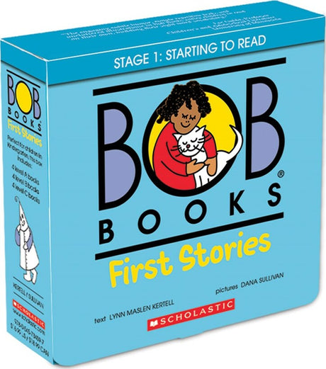 Bob Books - First Stories Box Set | Phonics, Ages 4 and up, Kindergarten (Stage 1: Starting to Read)