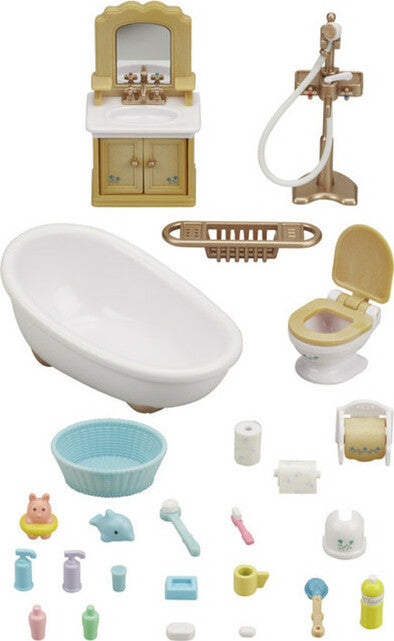 Calico Critters Country Bathroom Set