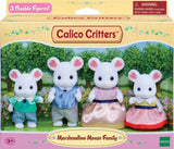 Calico Critters Marshmallow Mouse Family