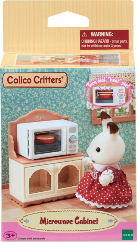 Calico Critters Microwave Cabinet