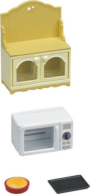 Calico Critters Microwave Cabinet