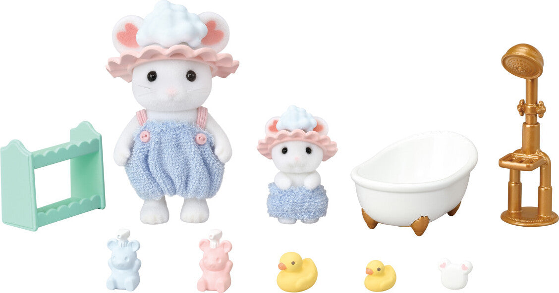 Calico Critters - Bathtime Bubble Siblings