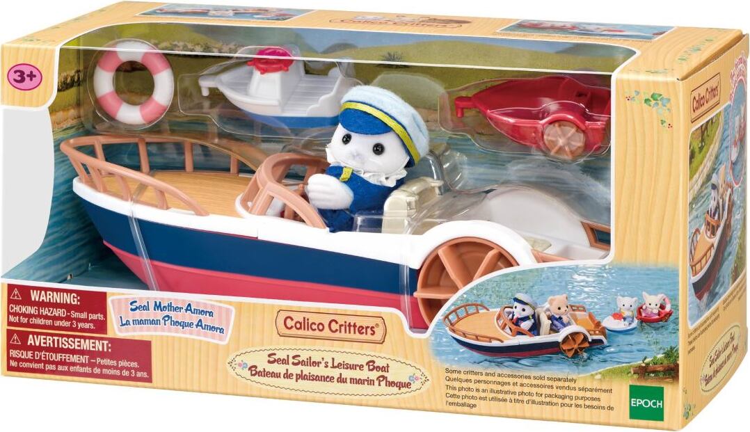 Calico Critters Seal Sailor'S Leisure Boat