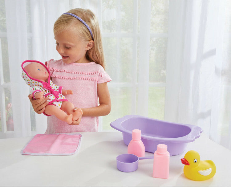 Bathtime Baby Doll with Tub