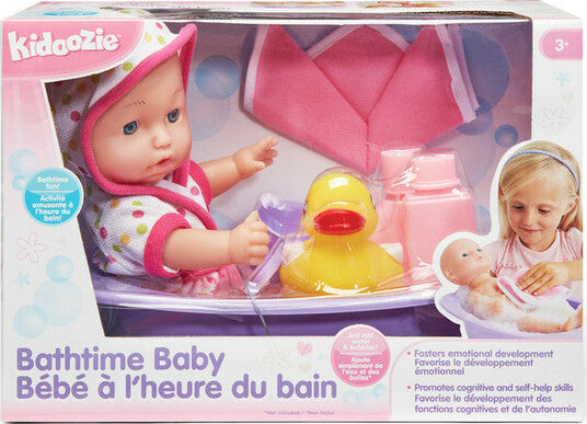 Bathtime Baby Doll with Tub